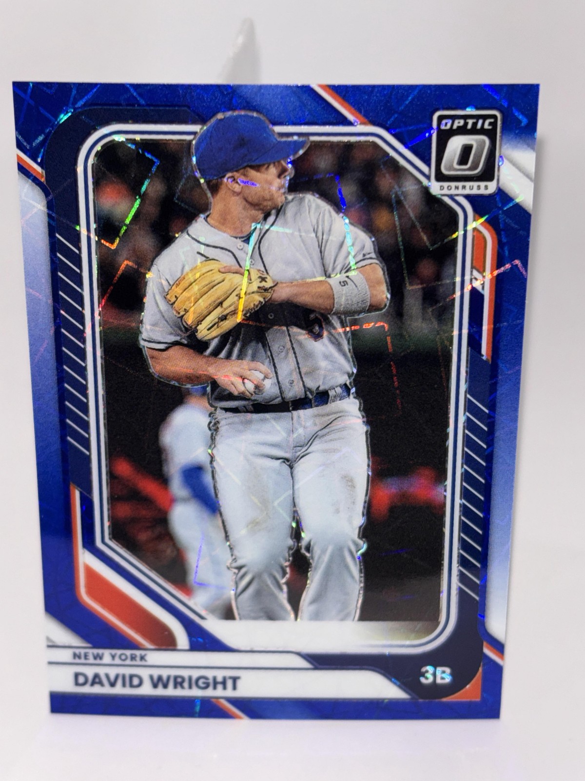 2026 Donruss #20 David Wright Optic Blue Velocity