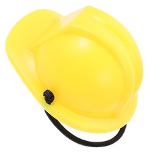 Miniature Safety Hat Ornament Small Safety Cap Reptile Plastic Lizard
