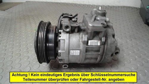 Kompressor Klimaanlage/ Klimakompressor VW Passat Variant 1.9 TDI 3BG/3BL/3BS