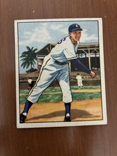 1950 Bowman - Dick Fowler #214 Copyright