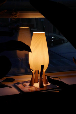 Soft Glow Lamp - Textured Shade with Ripple Design | RIPL .2