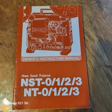 VINTAGE EIKI NST-0 NST-1 NST-2 NT-0 NT-1, 16mm FILM PROJECTOR INSTRUCTION MANUAL