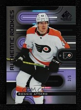 2022 Upper Deck SP Game Used Authentic Rookies Purple 3/5 Ronnie Attard #170 0c3