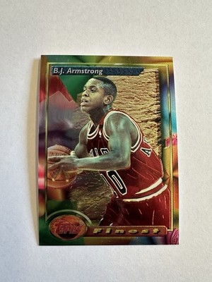 1993-94 Finest B.J. Armstrong #62 Chicago Bulls