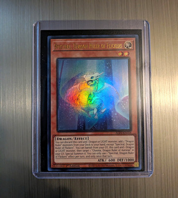 Spectral Dragon Ruler of Flickers ALIN-EN018 1st Edition Ultra Rare
