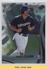 2017 Bowman Platinum Top Prospects Trent Grisham Trent Clark #TP-TCL READ 3e3