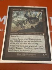 Traxos, Scourge of Kroog (Retro Frame) #170 (NM) Brothers' War BRC Magic MTG