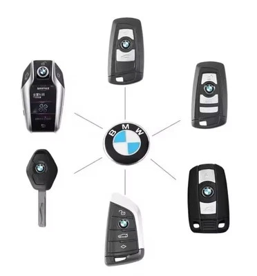 2X Replacement remote Key fob Badge 3D Emblem Sticker Decal BMW 11mm The Best