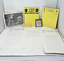 Vintage Boxing  Memorabilia Photo and promotional items