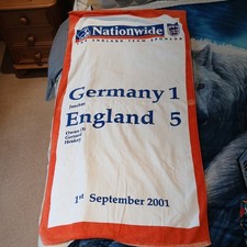 2001 Germany 1 England 5 Football World Cup Qualifier Nationwide Beach Towel 