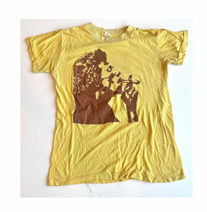 BOB MARLEY & THE WAILERS 1973 ISLAND PROMO T-SHIRT Medium -See Photos w/Marley