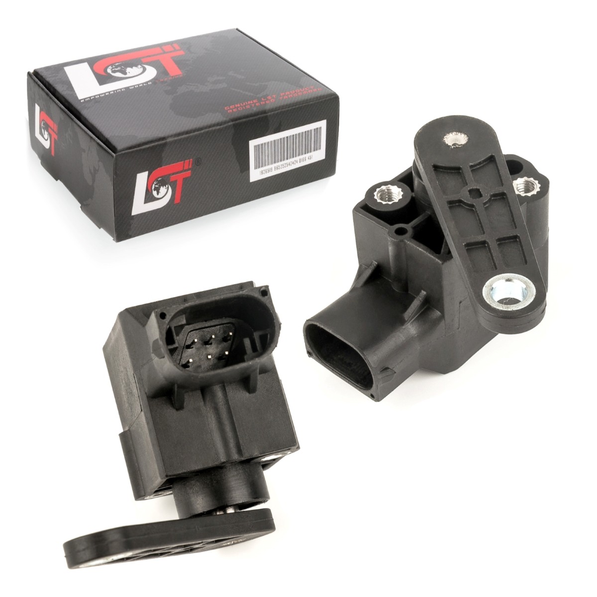 2x Sensor headlight leveling front rear for SEAT ALHAMBRA 7V