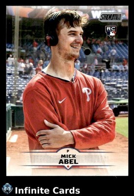 2025 Topps Stadium Club MICK ABEL #159 RC [Base] Philadelphia Phillies RC