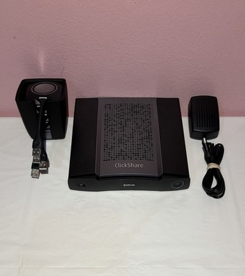 Barco Clickshare CSE-200+ Wireless Presentation System R9861521NA w/ Buttons