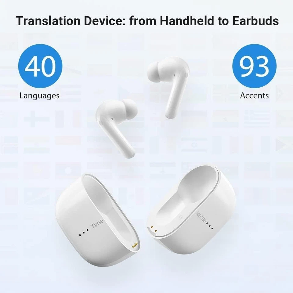 Timekettle M3 Language Translator Earbuds, Two-Way Translator Device with APP fo - image 2 of 4