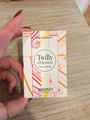 Twilly d Hermès Paris Eau Ginger Eau de Parfum 2ml Original Luxus Damen