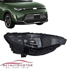 Right Passenger Side Halogen Headlight For 2023-2025 Kia Soul S Lx Ex