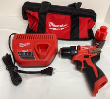 Milwaukee 3401-20 M12 12V 3/8" Brushless Drill Driver, Battery, Charger NEW