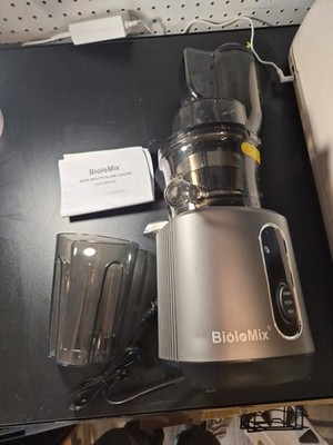 BioloMix Wide Mouth Slow Juicer Model HH-9161