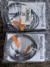 2x Kensington Microsaver Keyed Laptop Locks Brand New