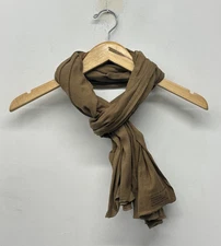 NOS US Military Neckerchief/Scarf, Coyote Brown, 72 x 24, 100% Cotton, V-89