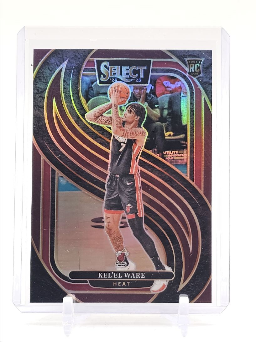 KEL'EL WARE 2024-25 SELECT PREMIER LEVEL ROOKIE MAROON HEAT RC /175 Q4856