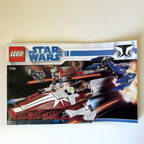 Lego Star Wars Ashoka&rsquo;s Starfighter & Vulture Droid 7751. (Complete)