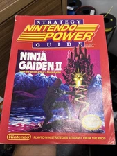 Nintendo Power Strategy Guide vol. SG2/NP15 Ninja Gaiden II W/ Poster