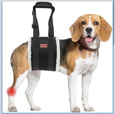 Adjustable Dog Lift Harness Dog Sling Helps Senior Disabled Injured Black Medium