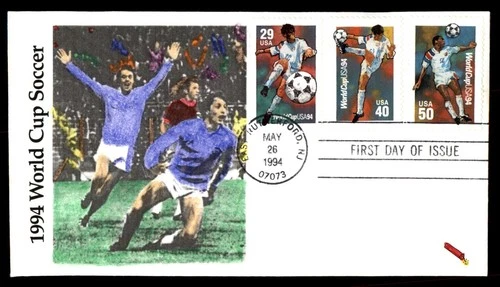 Mayfairstamps US FDC 1994 New Jersey World Cup Soccer First Day Cover aax_34267