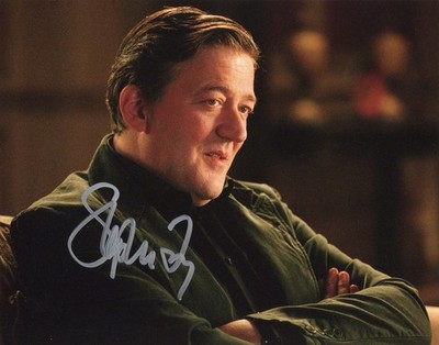 Stephen Fry  V For Vendetta  Autogramm signed  Deitrich  10x8 Foto ACOA