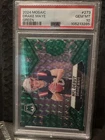 2024 Panini Mosaic NFL Debut Green RC Drake Maye Gem Mint 10 #273