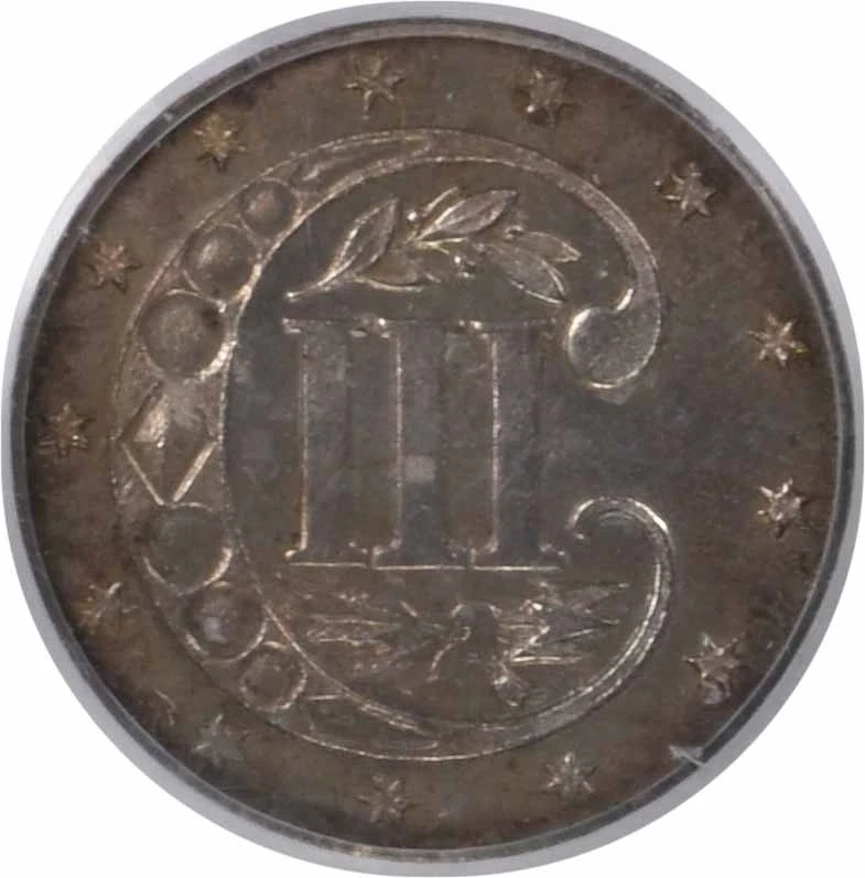 1871 Three Cent Silver PR64 PCGS (CAC) - Image 4 of 4
