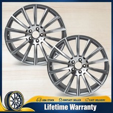 Set Of 2 New 20x8.5 Inch Alloy Wheel Rims For Mercedes-benz S400 S450 S550 S560