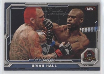 2014 Topps UFC Champions Blue 78/88 Uriah Hall #36 4mt