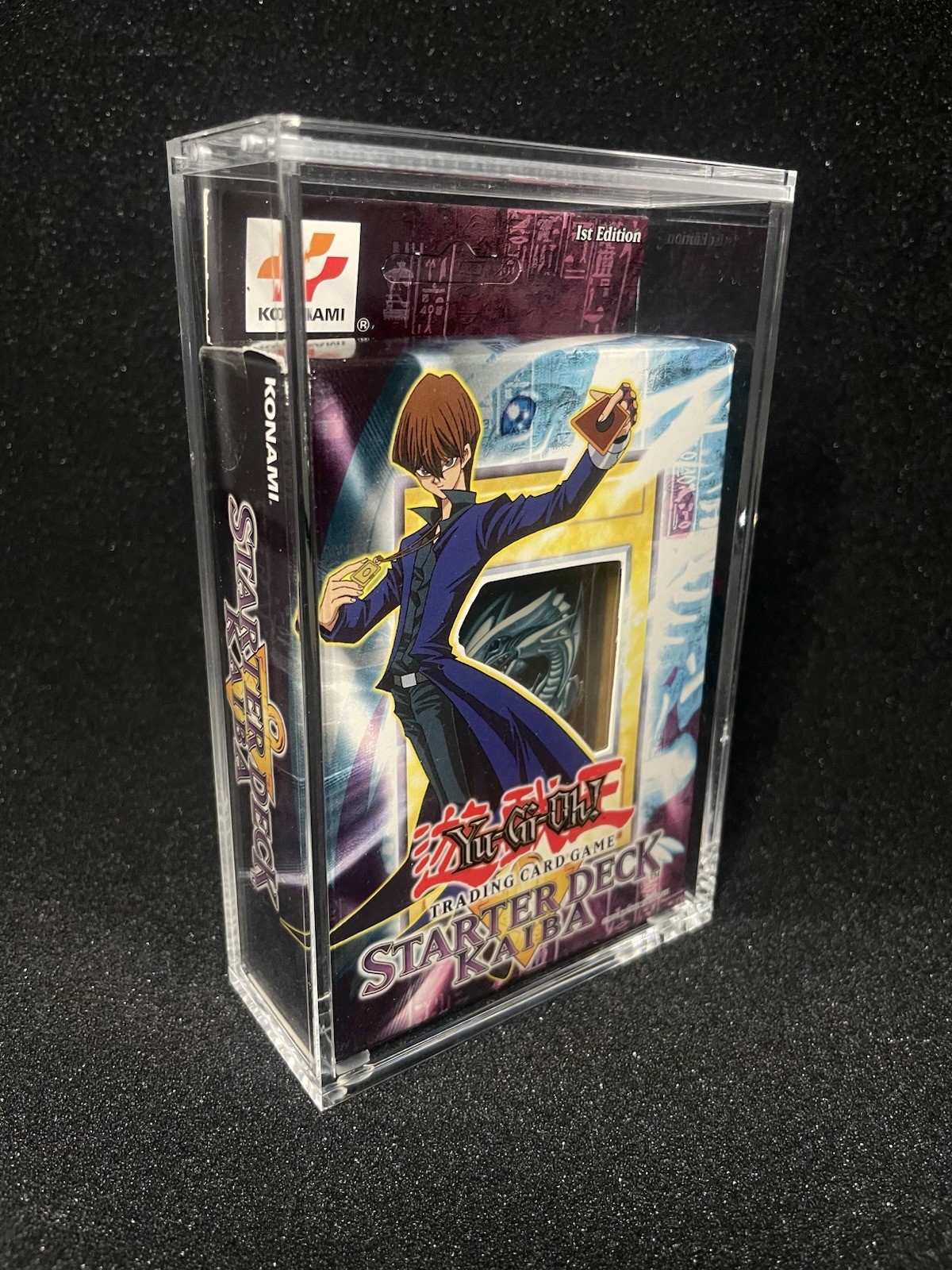 Yu-Gi-Oh! Starter Deck Yugi Kaiba UV Protected Acrylic Slider Case Standing Feet