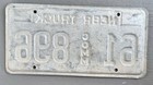 NB Commercial Truck License Plate Nebraska Comm Nebr Lic White Red — photo 2