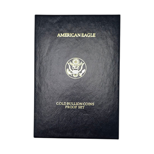 1992 AMERICAN EAGLE GOLD BULLION COINS PROOF SET (BOX ONLY) #8256