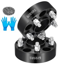 2 Pcs 1.5 5x4.5 Hub Centric Wheel Spacers 12x20 For Ford Mustang Edge Ranger