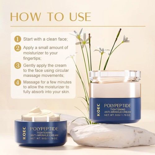 Japanese Wrinkle Removal Cream, Polypeptide Firming Anti Wrinkle Cream, Skin Tig - Picture 7 of 13