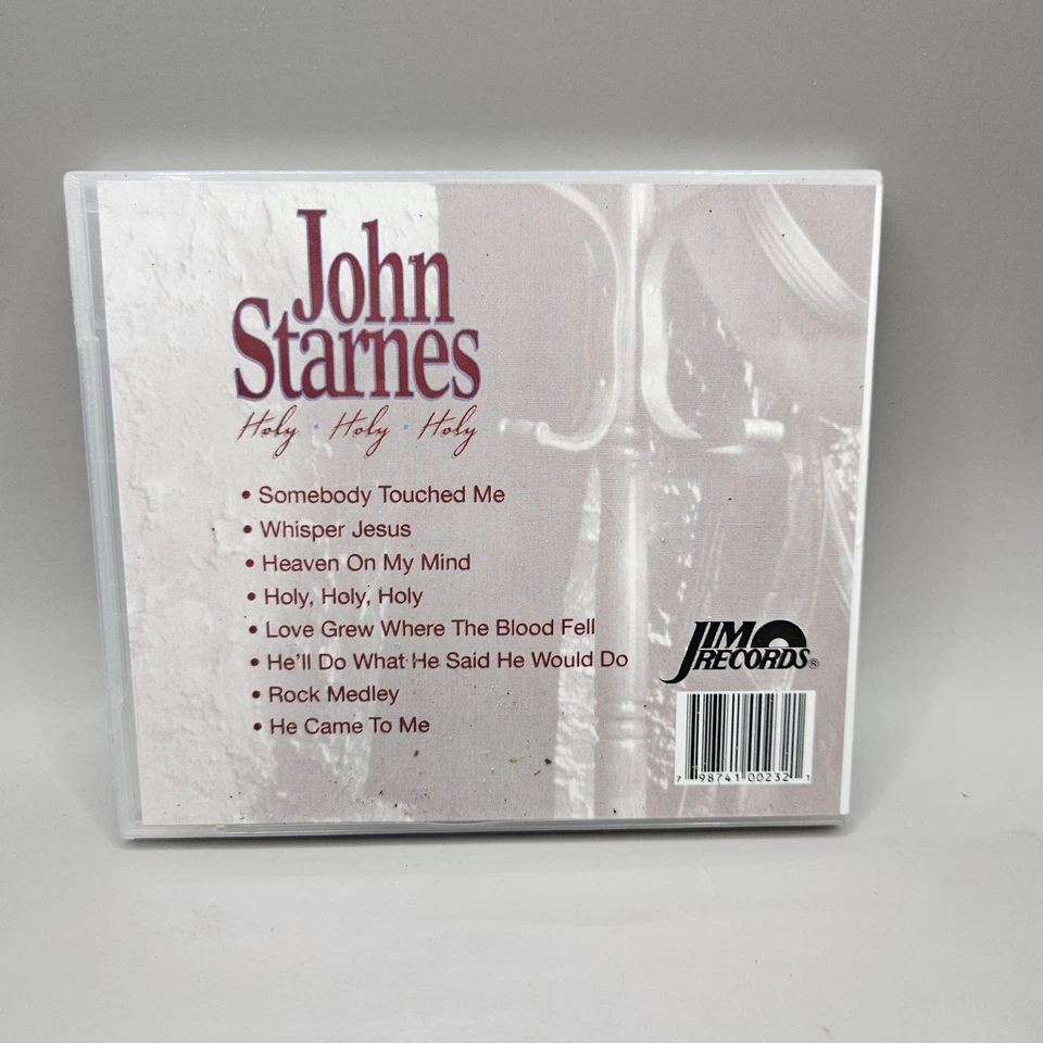 JOHN STARNES - Holy Holy Holy - Jimmy Swaggart Jim Records CD  Foto 2 de 2