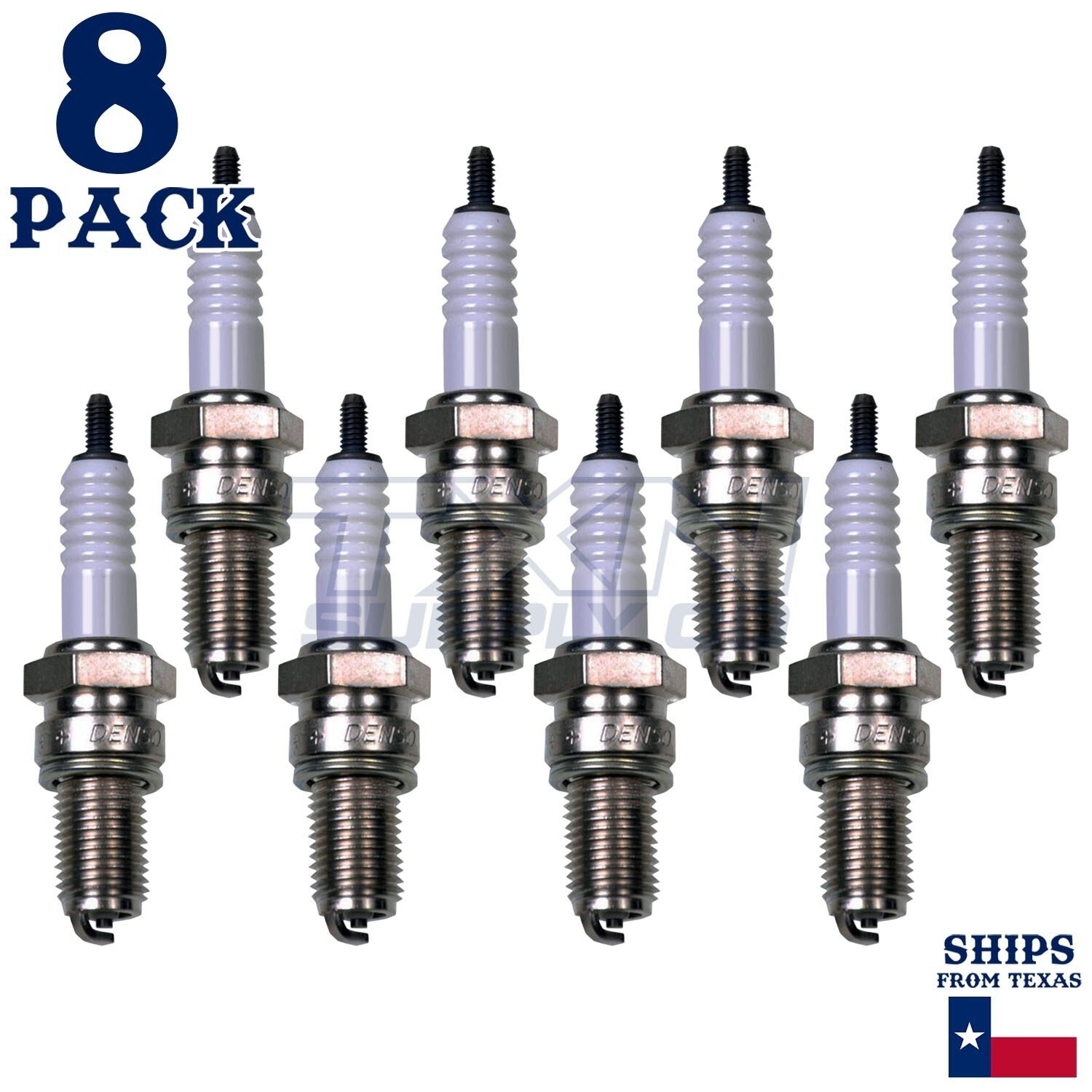 8 Pack Denso 4101 U-Groove Spark Plugs X24ESR-U