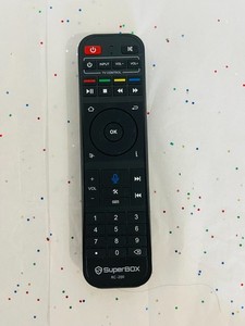 Original Superbox Fernbedienung – Kompatibel Mit S6 Ultra, S6 Max, S5 Pro, S4 & Mehr