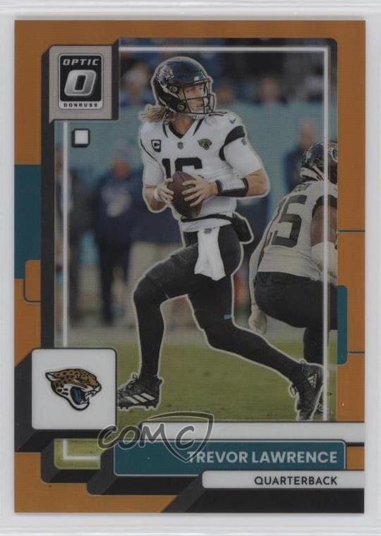 2022 Panini Donruss Optic Orange Prizm 118/199 Trevor Lawrence #88 o7m