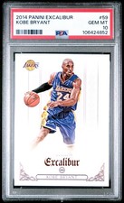 Kobe Bryant 2014 Panini Excalibur PSA 10