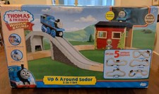 Thomas Friends Wooden Railway Up Around Sodor 5-in-1 Pack NOS Box Wear