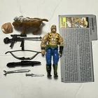 1989 Gi Joe Cobra 3.75"  Gnawgahyde v1 Figure Dreadnok Poacher Complete Hasbro