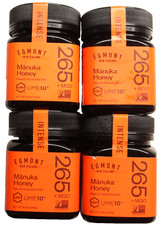 MANUKA HONEY Egmont New Zealand 4 JARS, MGO 265 UMF 10 8.8 oz FREE SHIPPING