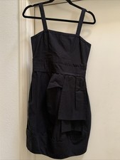 Marc By Marc Jacobs Black Dress 2 XS Sleeveless Designer Excellent 100% Cotton