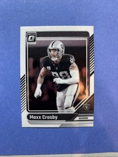 Maxx Crosby Panini Donruss Optic